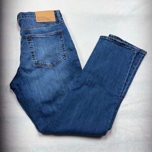 Men's Eddie Bauer Straight Fit Jeans 34x32 Blue